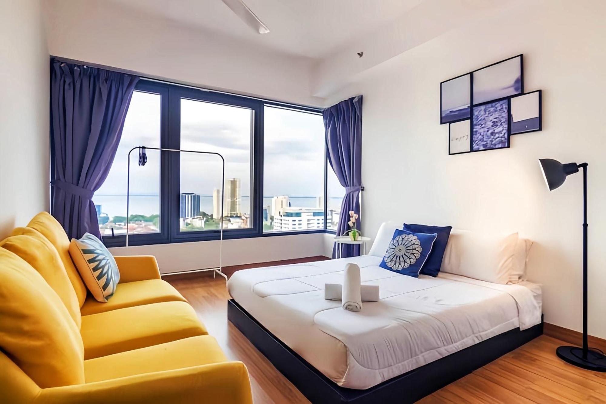 Tropicana 218 Macalister Penang Lägenhet George Town Exteriör bild